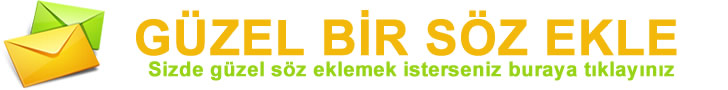 güzel söz ekle